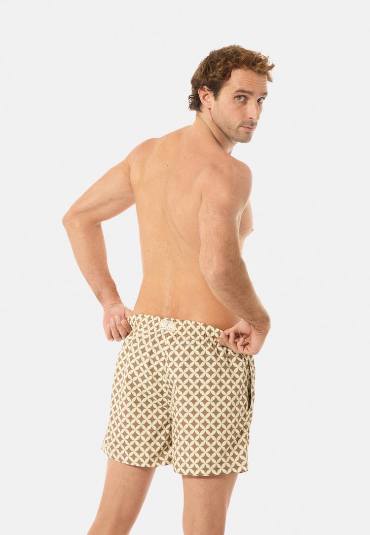 Gassa d'Amante Gassa d'Amante Amalfi Badehose Herren - Braun-beige - 2 | SportScheck