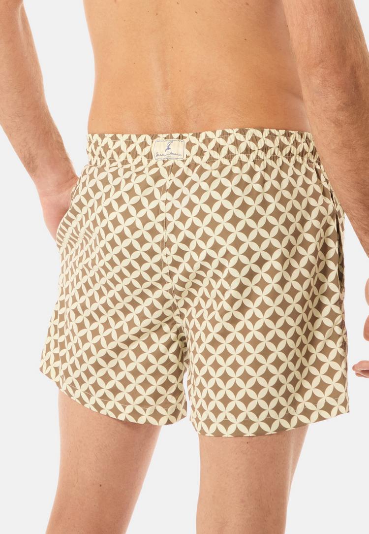 Gassa d'Amante Gassa d'Amante Amalfi Badehose Herren - Braun-beige - 3 | SportScheck