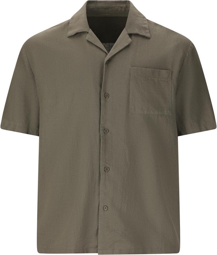 NOU NOU Dalan Kurzarmhemd Herren - 3211 Smokey Olive - 0 | SportScheck