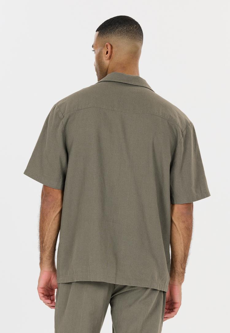 NOU NOU Dalan Kurzarmhemd Herren - 3211 Smokey Olive - 3 | SportScheck