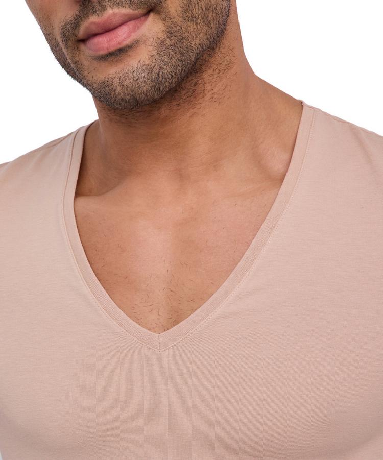 Falke Falke UW Deep V-Neck T-Shirt Outlast m Unterhemd Herren - camel (4220) - 2 | SportScheck