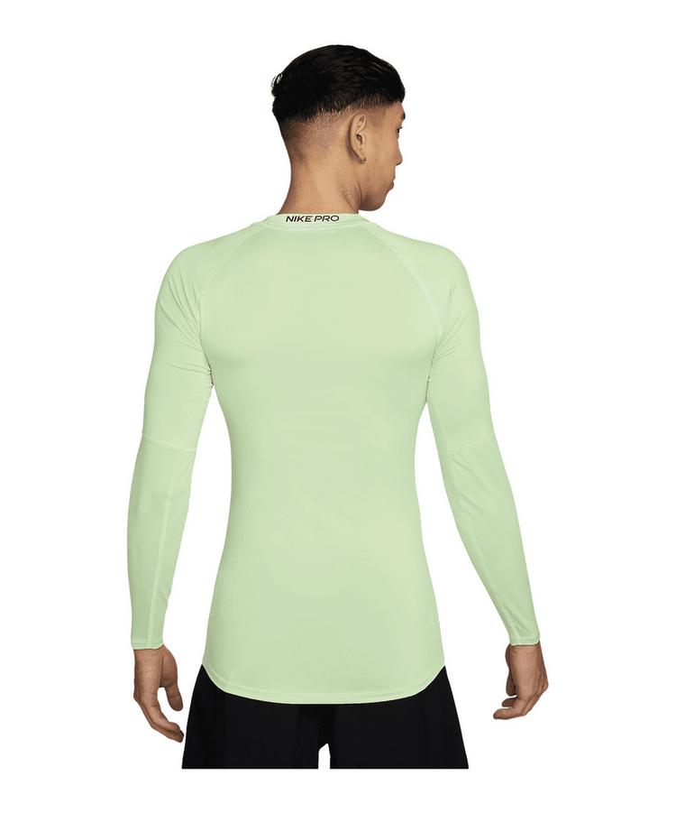 Nike Nike Dri-Fit Tight Longsleeve Laufshirt Herren - gruenschwarz - 0 | SportScheck