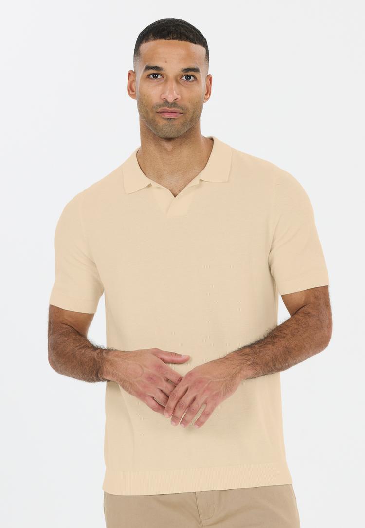 NOU NOU Beusch Poloshirt Herren - 1310 Almond Milk - 1 | SportScheck