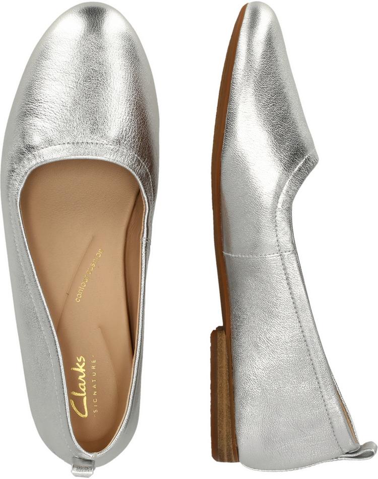 Clarks Clarks Fawna Soft Halbschuhe Damen - 5358 Silver Metallic - 3 | SportScheck