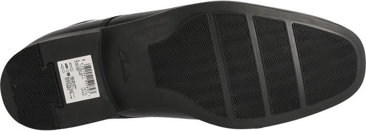 Clarks Clarks Tilden Halbschuhe Herren - 1216 Black Leather - 4 | SportScheck