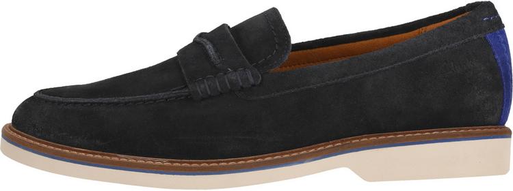 Clarks Clarks Atticus Halbschuhe Herren - 2250 Navy Suede - 0 | SportScheck