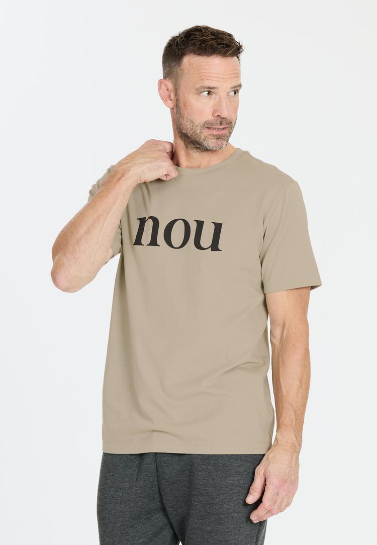 NOU NOU Sadil Printshirt Herren - 1072 Vintage Khaki - 1 | SportScheck