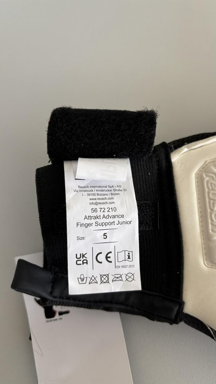 Reusch Reusch Attrakt Advance Junior Torwarthandschuhe - 7783 black/shocking orange - 6 | SportScheck