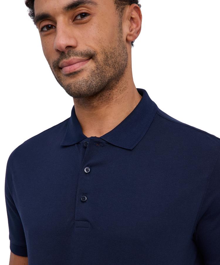 Falke Falke Pima Piqu&eacute; Polo Poloshirt Herren - space blue (6116) - 4 | SportScheck