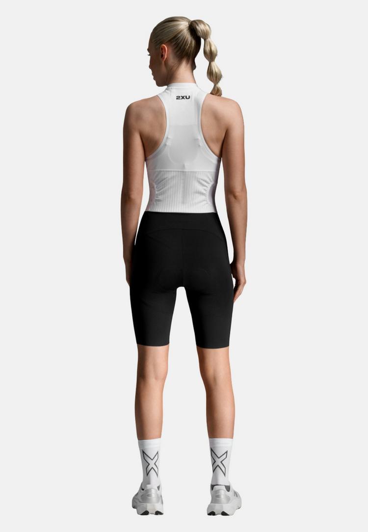 2XU 2XU Light Speed React Trisuit Triathlonanzug Damen - black-white - 2 | SportScheck