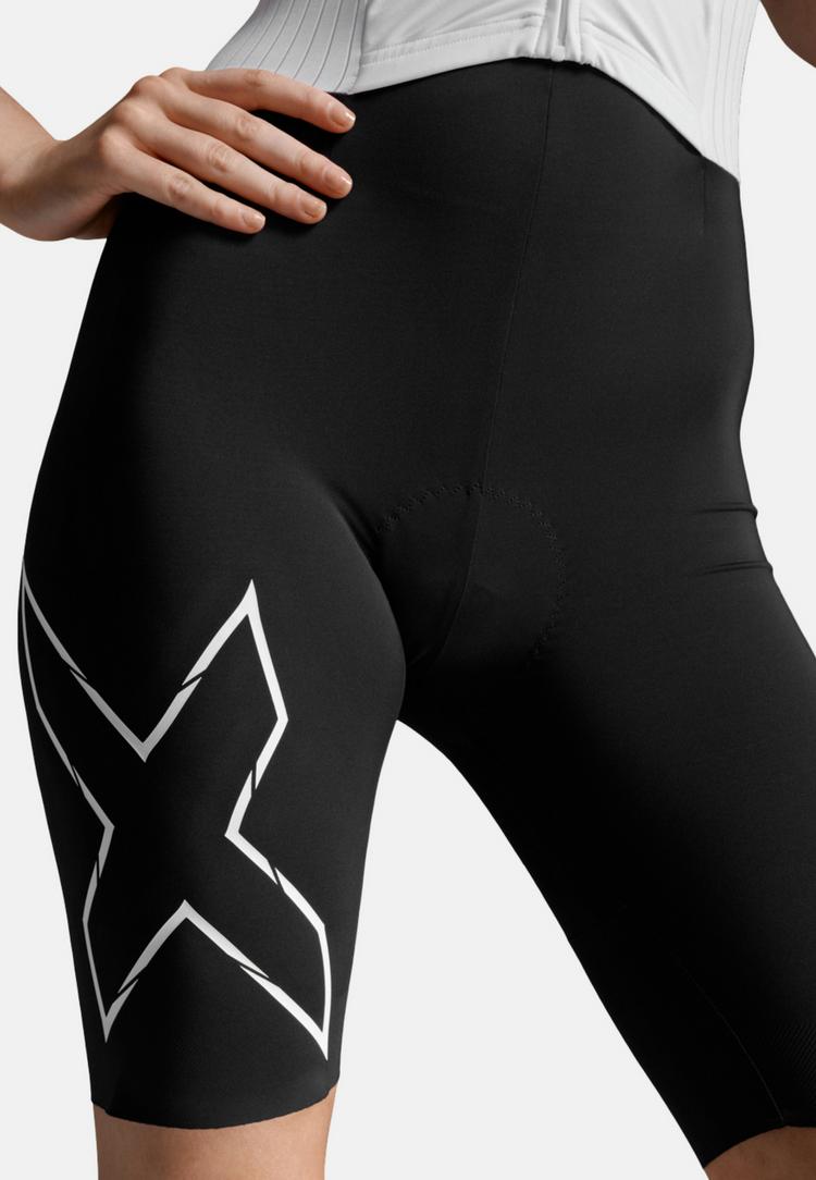 2XU 2XU Light Speed React Trisuit Triathlonanzug Damen - black-white - 5 | SportScheck