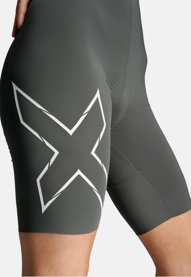 2XU 2XU Light Speed React Trisuit Triathlonanzug Damen - lemon ice-jupiter - 5 | SportScheck