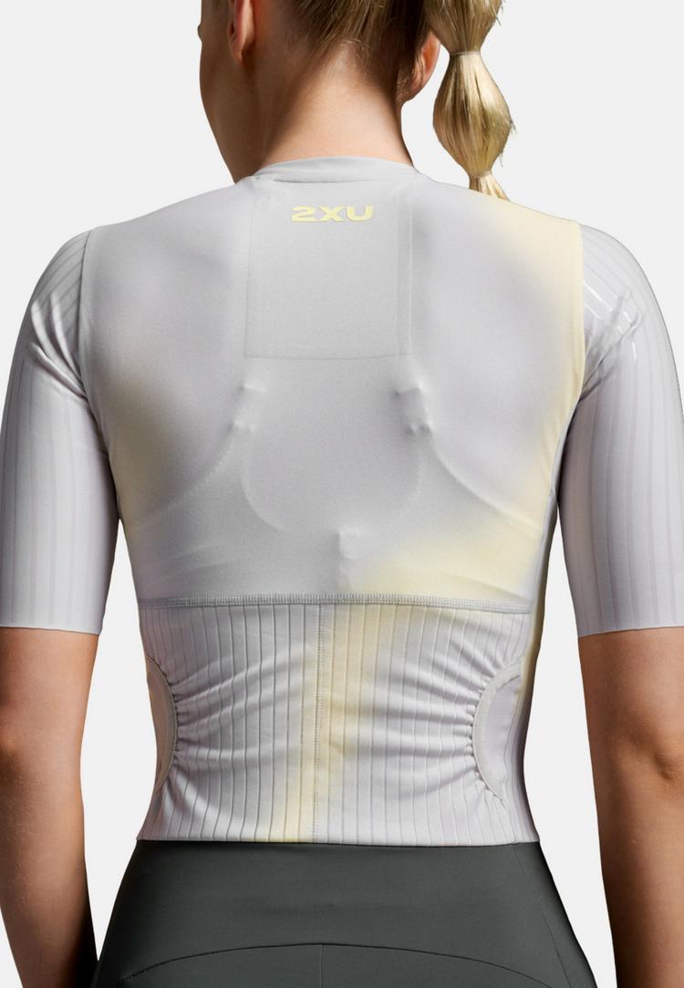 2XU 2XU Light Speed React Trisuit Triathlonanzug Damen - lemon ice-jupiter - 6 | SportScheck