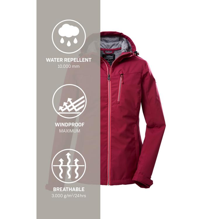 KILLTEC KILLTEC KOS 89 Softshelljacke Damen - Rose - 4 | SportScheck