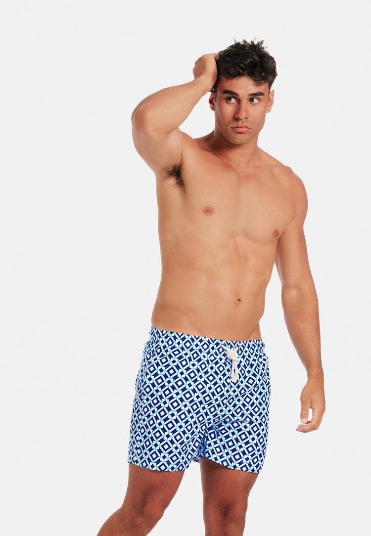 Gassa d'Amante Gassa d'Amante Taormina Badehose Herren - Blau-weiss - 0 | SportScheck