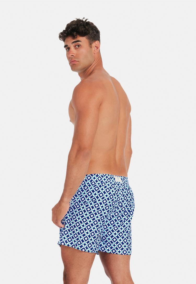 Gassa d'Amante Gassa d'Amante Taormina Badehose Herren - Blau-weiss - 1 | SportScheck