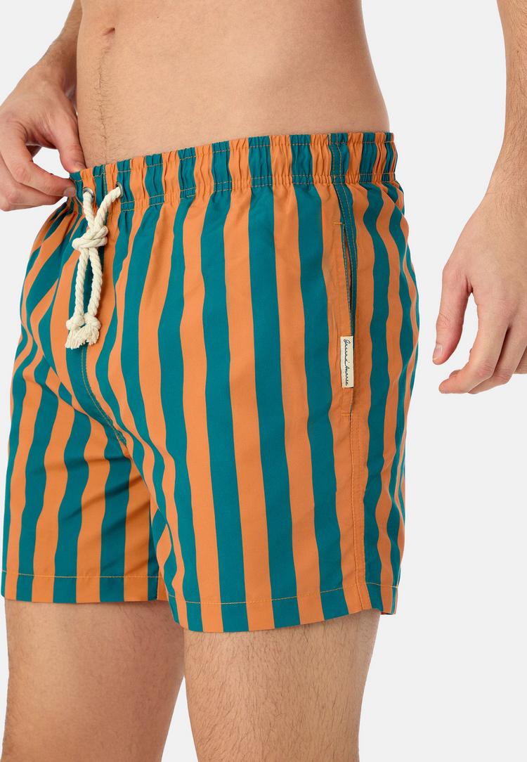 Gassa d'Amante Gassa d'Amante Polignano Badehose Herren - Gr&uuml;n-orange - 1 | SportScheck
