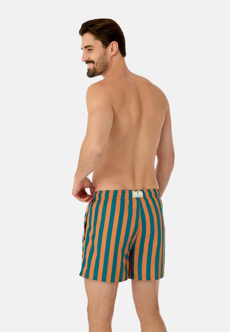 Gassa d'Amante Gassa d'Amante Polignano Badehose Herren - Gr&uuml;n-orange - 2 | SportScheck