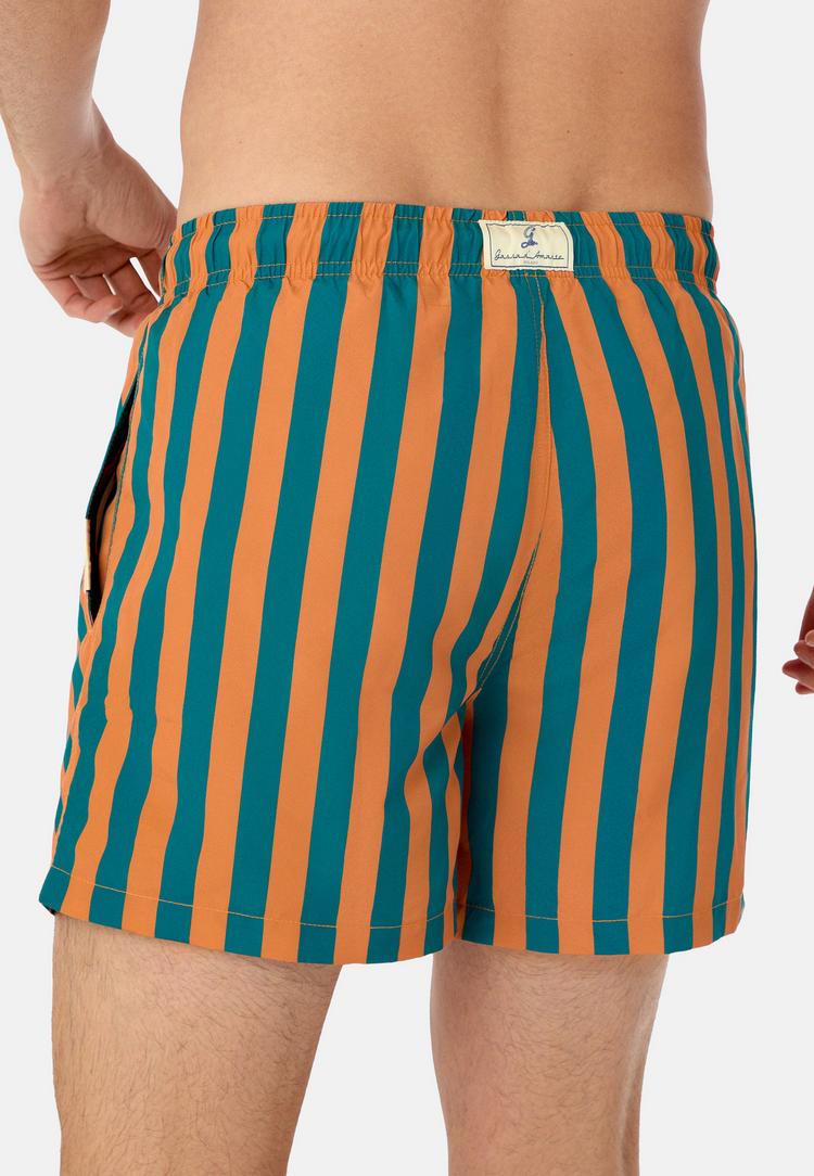 Gassa d'Amante Gassa d'Amante Polignano Badehose Herren - Gr&uuml;n-orange - 3 | SportScheck