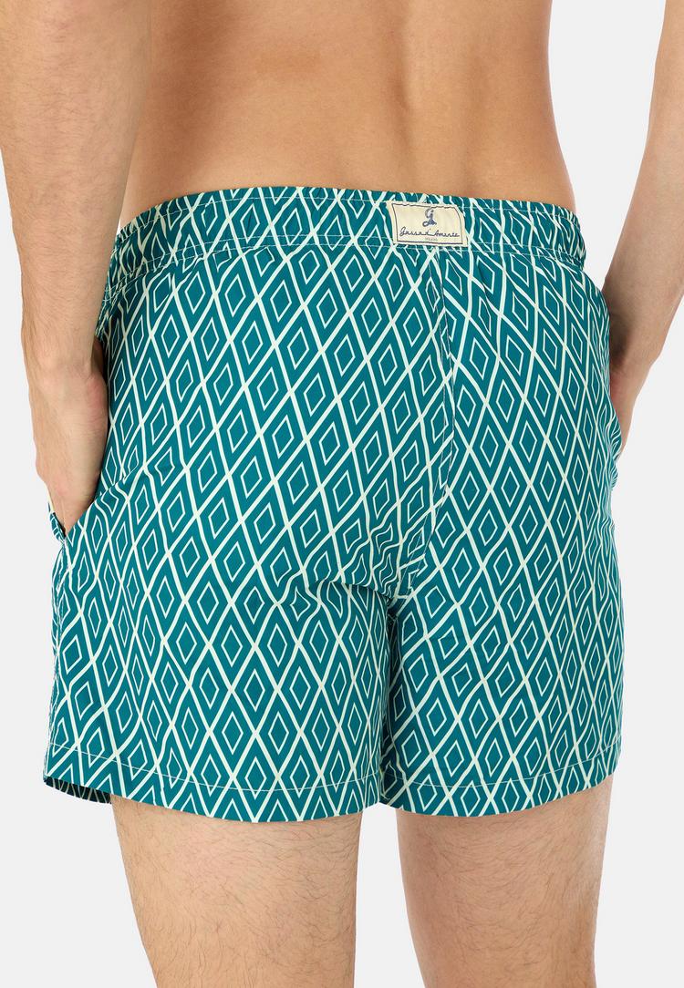 Gassa d'Amante Gassa d'Amante Praiano Badehose Herren - Gr&uuml;n-weiss - 3 | SportScheck