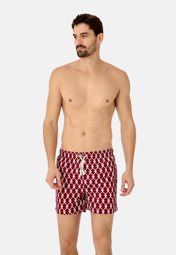 Gassa d'Amante Gassa d'Amante Portofino Badehose Herren - Rot - 0 | SportScheck