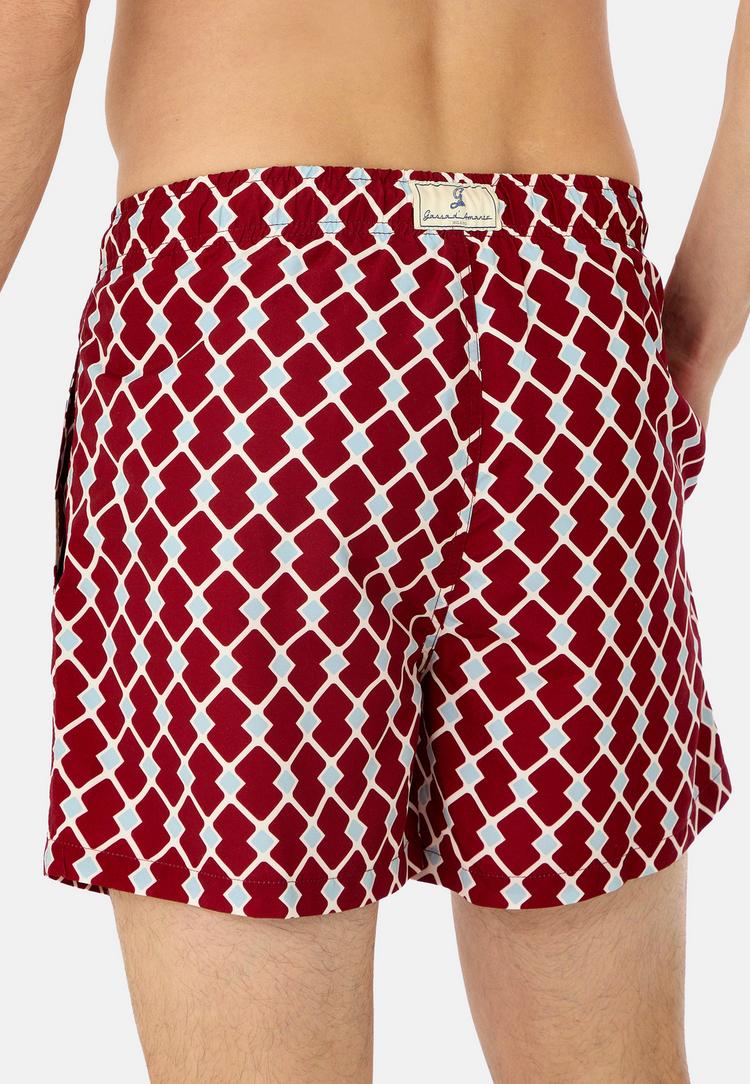 Gassa d'Amante Gassa d'Amante Portofino Badehose Herren - Rot - 3 | SportScheck