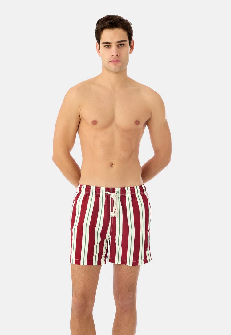 Gassa d'Amante Gassa d'Amante Riccione Badehose Herren - Rot-weiss - 0 | SportScheck