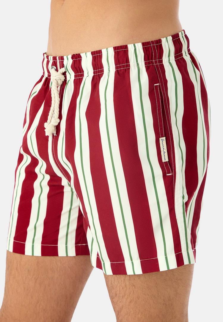 Gassa d'Amante Gassa d'Amante Riccione Badehose Herren - Rot-weiss - 1 | SportScheck