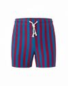 Gassa d'Amante Polignano Badehose Herren - Blau-rot