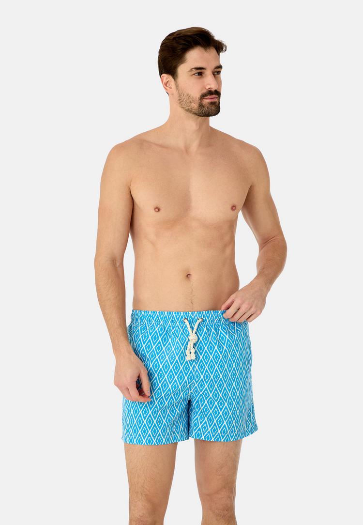 Gassa d'Amante Gassa d'Amante Praiano Badehose Herren - Hellblau-weiss - 0 | SportScheck