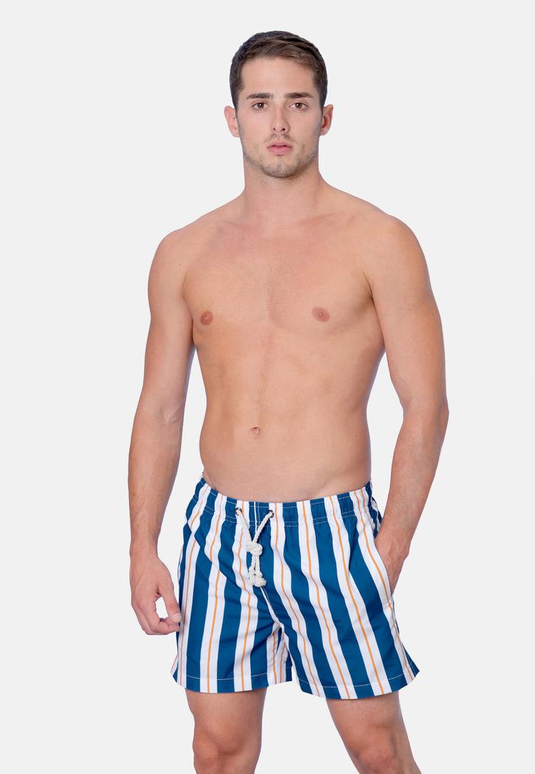Gassa d'Amante Gassa d'Amante Riccione Badehose Herren - Blau-weiss - 0 | SportScheck