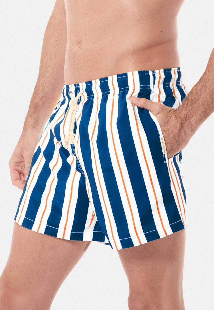 Gassa d'Amante Gassa d'Amante Riccione Badehose Herren - Blau-weiss - 1 | SportScheck