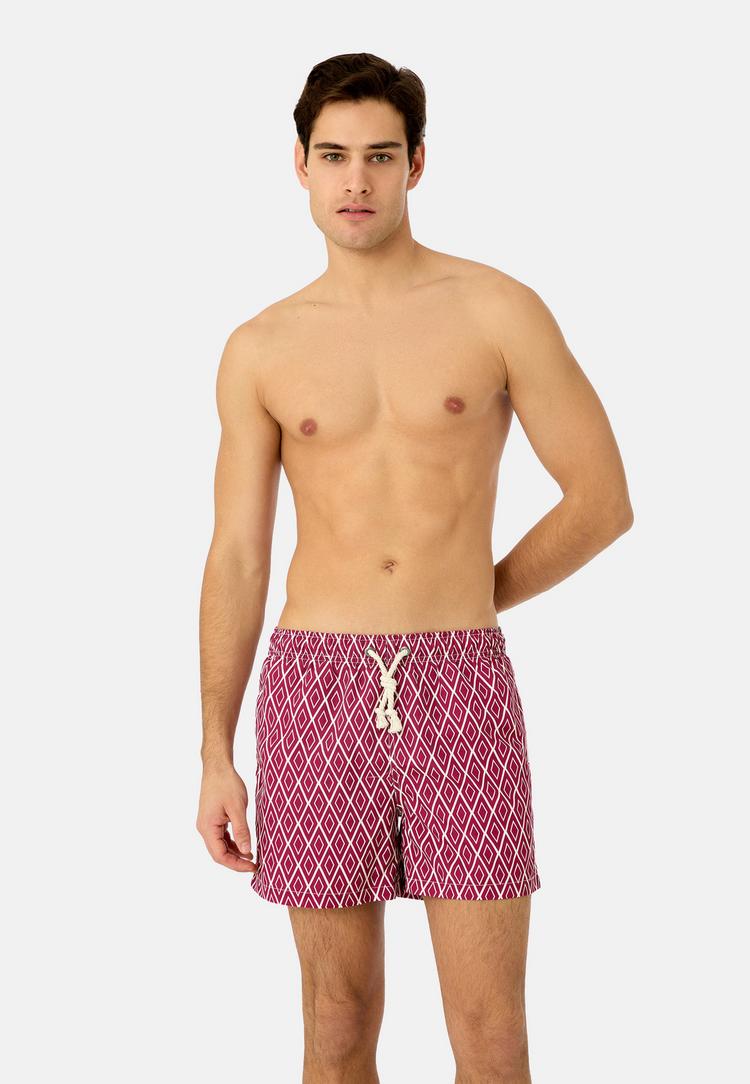 Gassa d'Amante Gassa d'Amante Praiano Badehose Herren - Rot-weiss - 0 | SportScheck