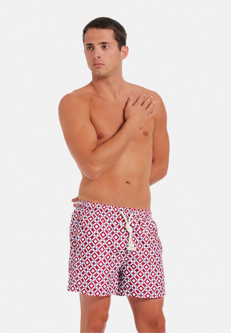 Gassa d'Amante Gassa d'Amante Taormina Badehose Herren - Rot-weiss - 0 | SportScheck