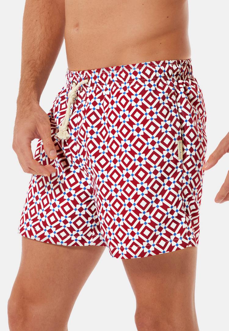 Gassa d'Amante Gassa d'Amante Taormina Badehose Herren - Rot-weiss - 1 | SportScheck