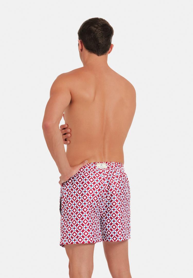 Gassa d'Amante Gassa d'Amante Taormina Badehose Herren - Rot-weiss - 2 | SportScheck