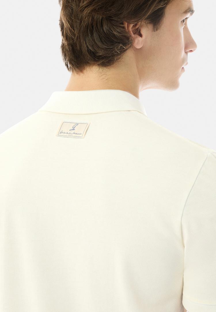 Gassa d'Amante Gassa d'Amante Venezia Poloshirt Herren - Beige - 1 | SportScheck