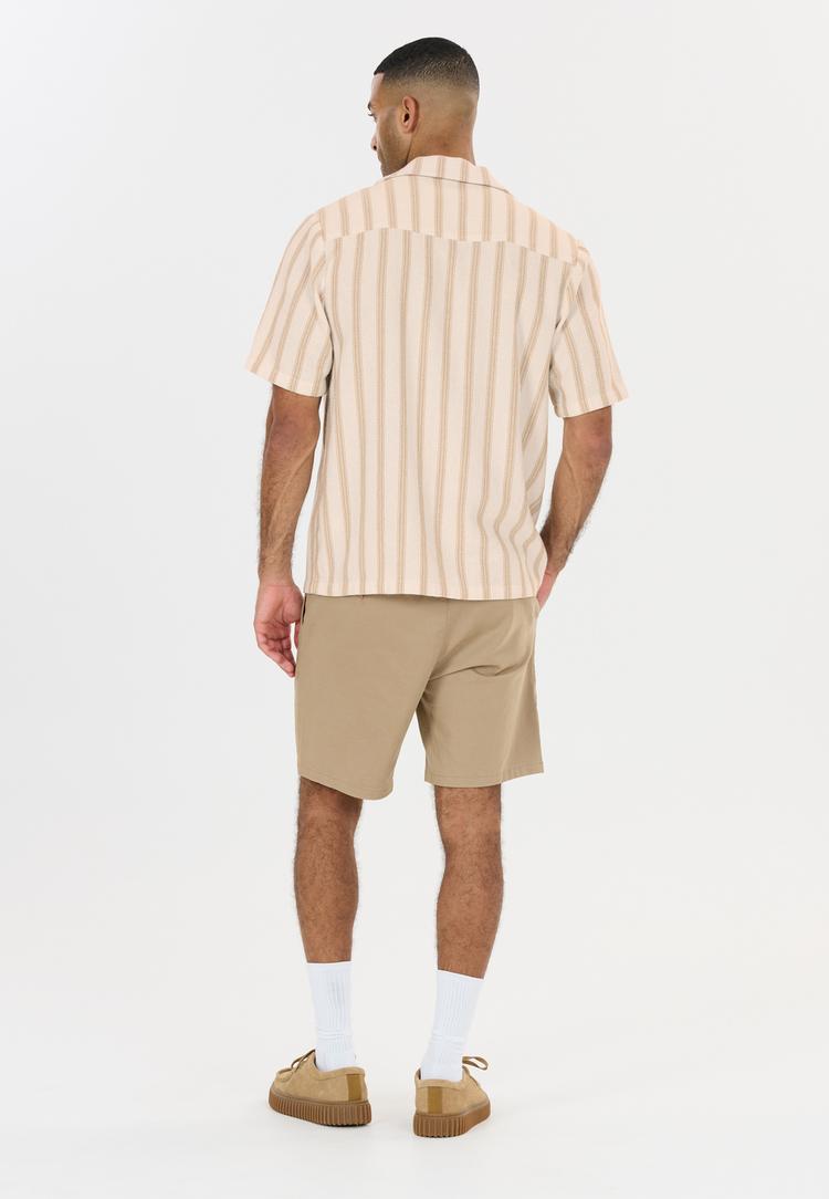 NOU NOU Puth Kurzarmhemd Herren - 1310 Almond Milk - 2 | SportScheck