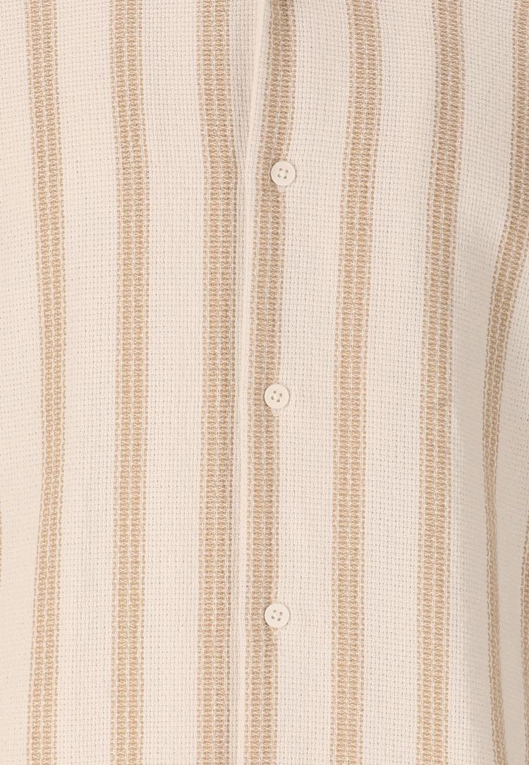 NOU NOU Puth Kurzarmhemd Herren - 1310 Almond Milk - 0 | SportScheck