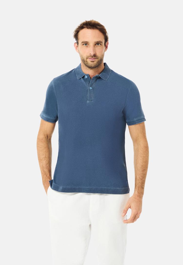Gassa d'Amante Gassa d'Amante Venezia Poloshirt Herren - Jeansblau - 0 | SportScheck