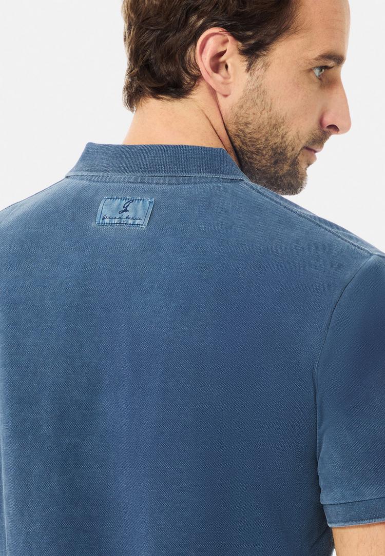 Gassa d'Amante Gassa d'Amante Venezia Poloshirt Herren - Jeansblau - 2 | SportScheck