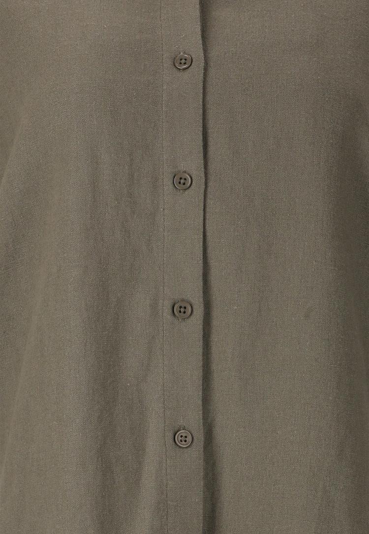 NOU NOU Natasha Kurzarmhemd Damen - 3211 Smokey Olive - 1 | SportScheck