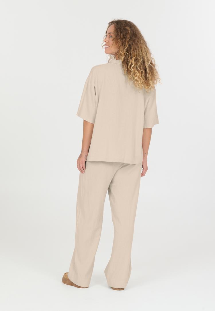 NOU NOU Natasha Kurzarmhemd Damen - 1308 Nou Sand - 2 | SportScheck