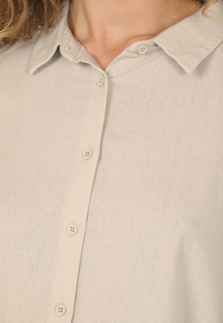 NOU NOU Natasha Kurzarmhemd Damen - 1308 Nou Sand - 2 | SportScheck