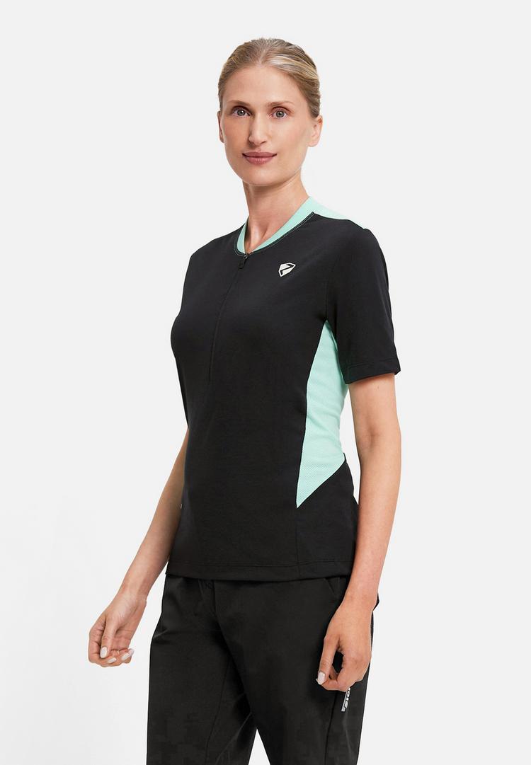 Ziener Ziener NEKTARIA-Z Trikot Damen - black.bright turquoise - 2 | SportScheck