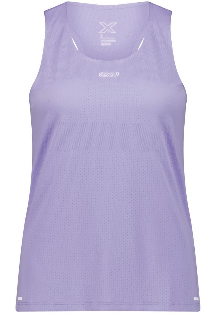 2XU 2XU Light Speed Tech Singlet Funktionsshirt Damen - lavender-lavender reflective - 0 | SportScheck