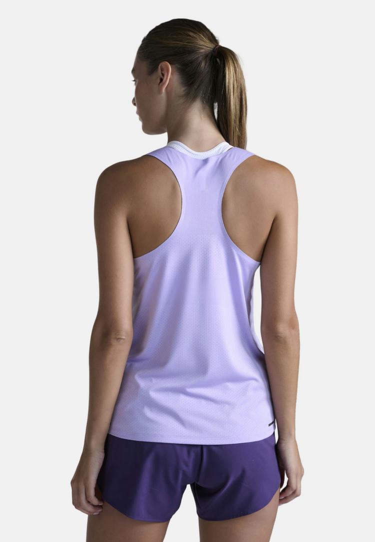 2XU 2XU Light Speed Tech Singlet Funktionsshirt Damen - lavender-lavender reflective - 3 | SportScheck