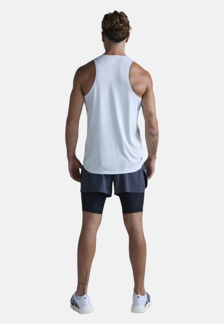 2XU 2XU Light Speed Tech Singlet Funktionsshirt Herren - moonstone-black reflective - 2 | SportScheck