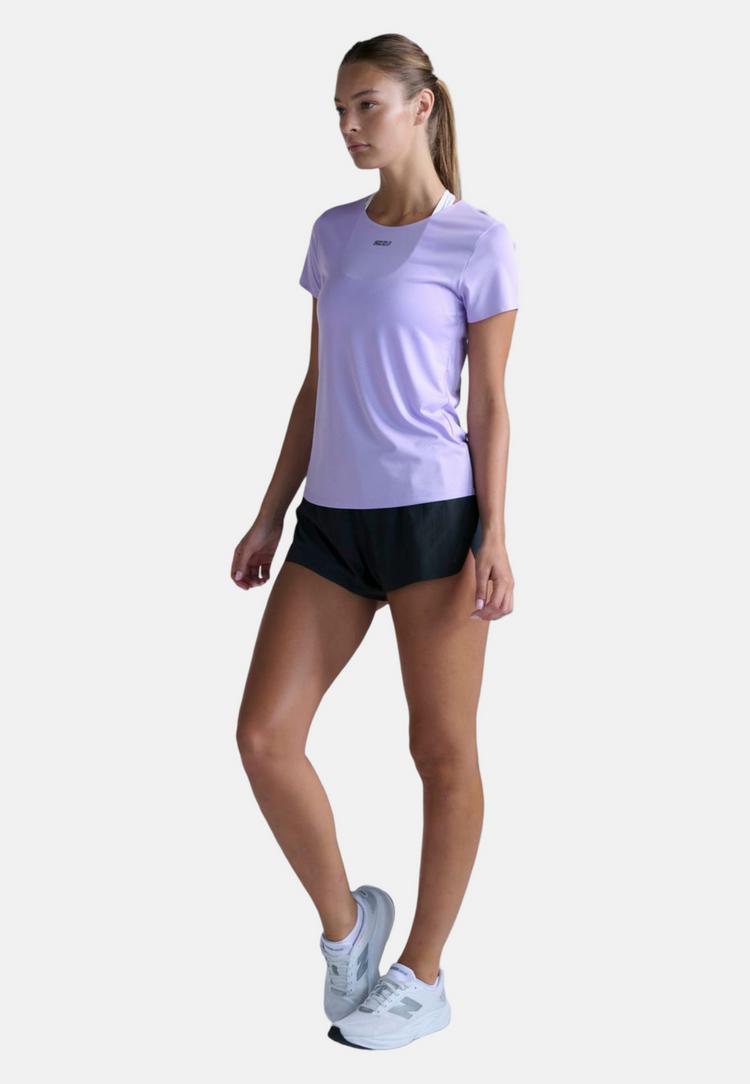 2XU 2XU Light Speed Tech Tee Funktionsshirt Damen - lavender-lavender reflective - 1 | SportScheck
