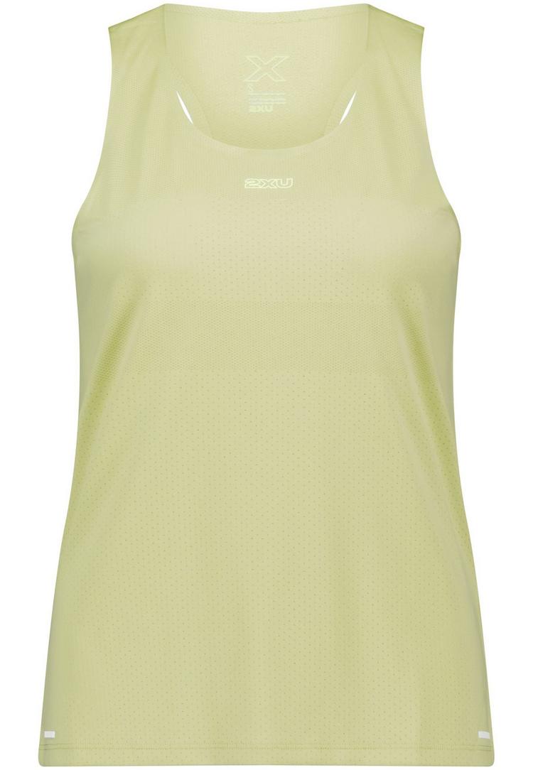 2XU 2XU Light Speed Tech Singlet Funktionsshirt Damen - lemon ice-lemon reflective - 0 | SportScheck